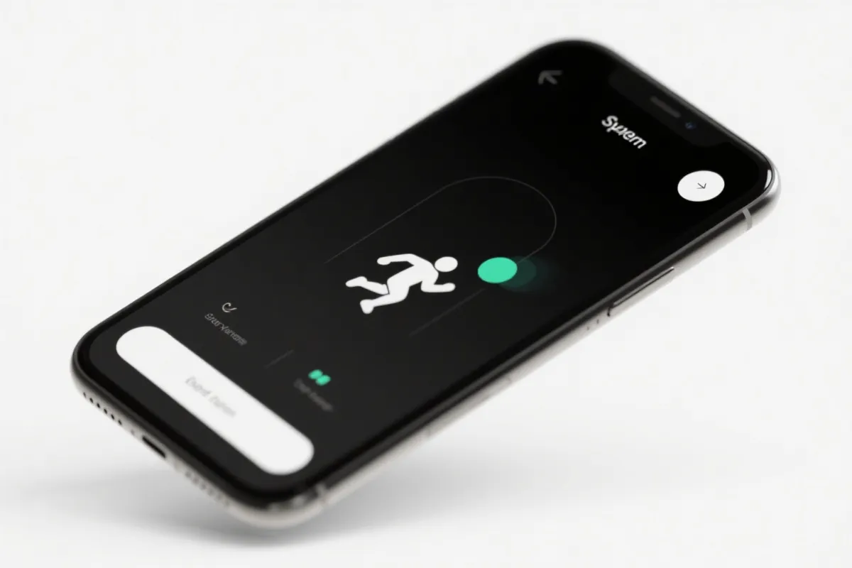 运动服务 App 示意图